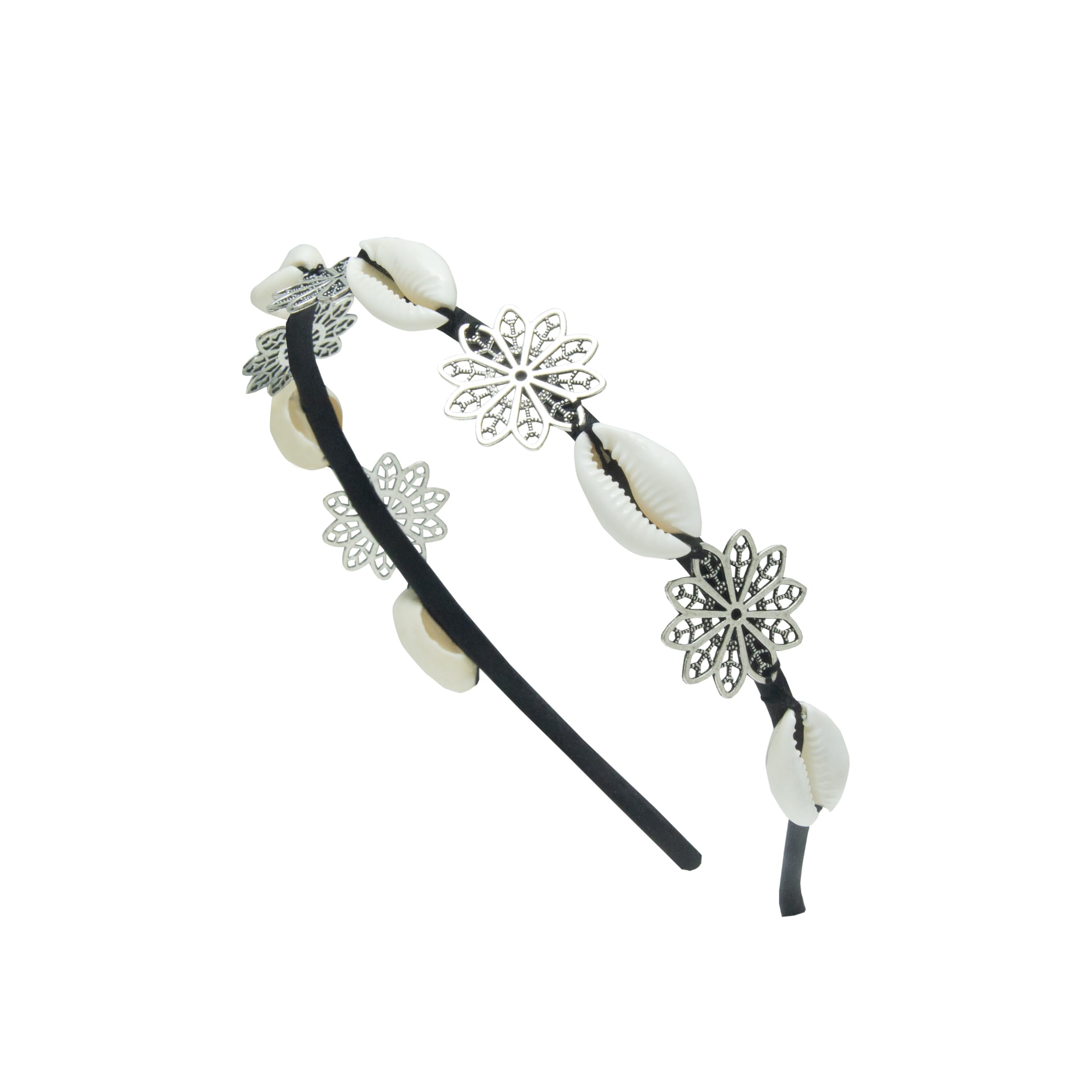 Handmade Handicraft HAIRBAND for Girl and women Using Cowrie & Oxidise Metal | Jewellery Accessories Wear on Occasion of Navratri and Garba Festival (B0DFVPM8PL) Amazon Price History, Amazon Price Tracker