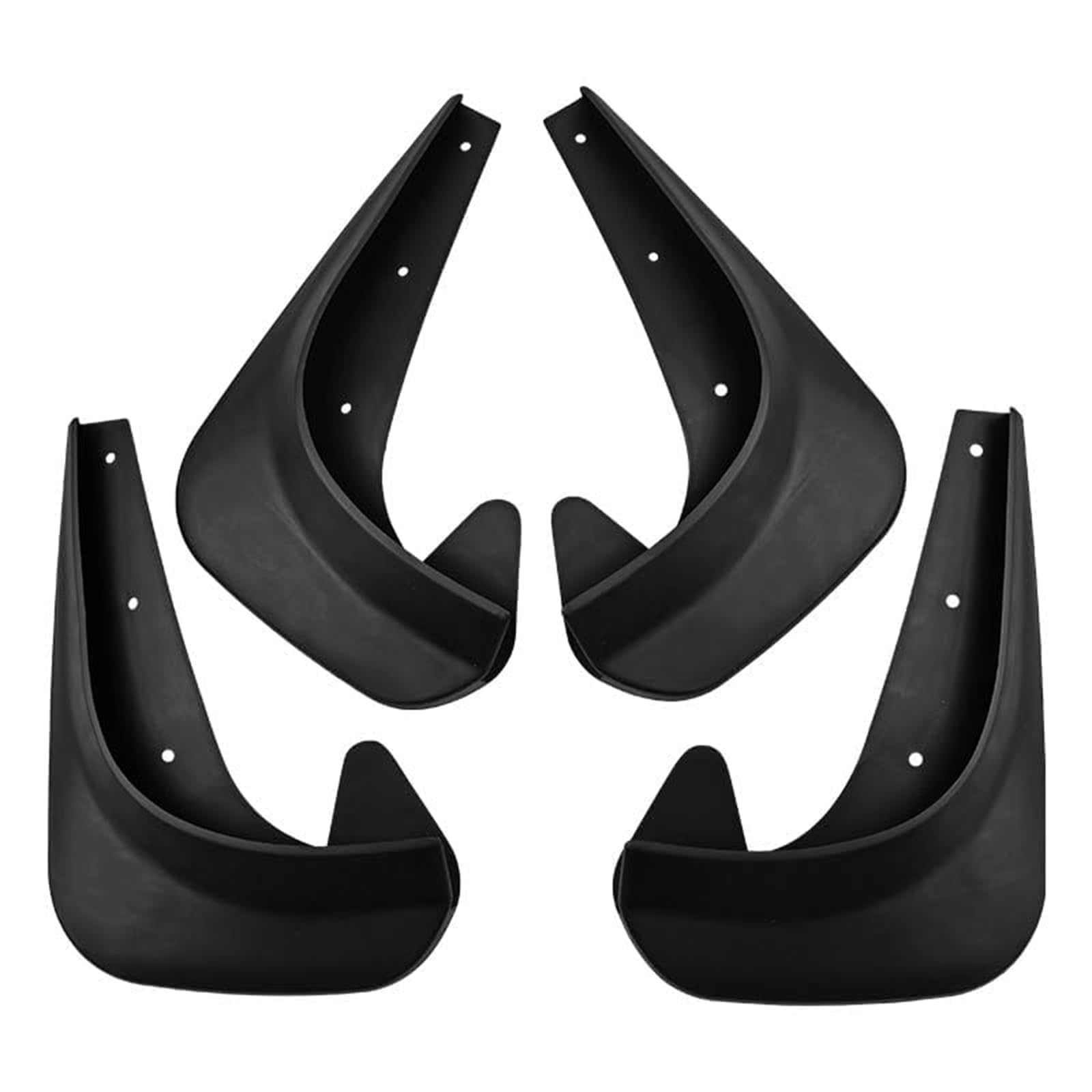 4 Pezzi Auto Paraspruzzi, per Mazda 2 Hybrid 2024 2025 Anti-Spruzzi Impermeabili Accessori di Protezione Paraspruzzi Anteriori Posteriori