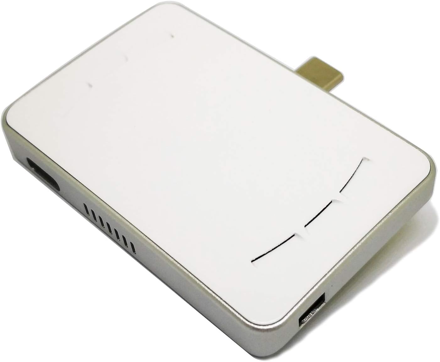 Mini Card Size Projector with 50 Lumens and up to 100-inch Projection in HD 16:9 Resolution
