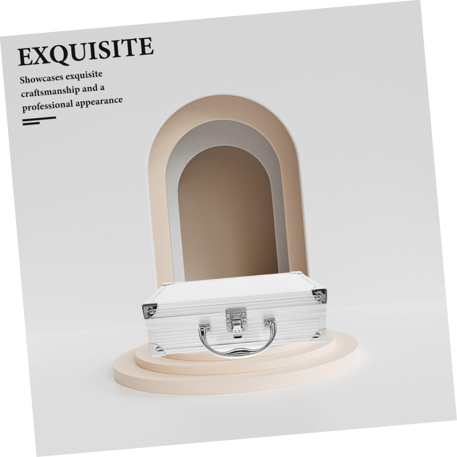 SHINEOFI Valigetta Porta Attrezzi in Lega Di Alluminio Scatola Per Utensili Cassetta Portautensili Leggera e Portatile Custodia Per Attrezzi Design Interno Spazioso