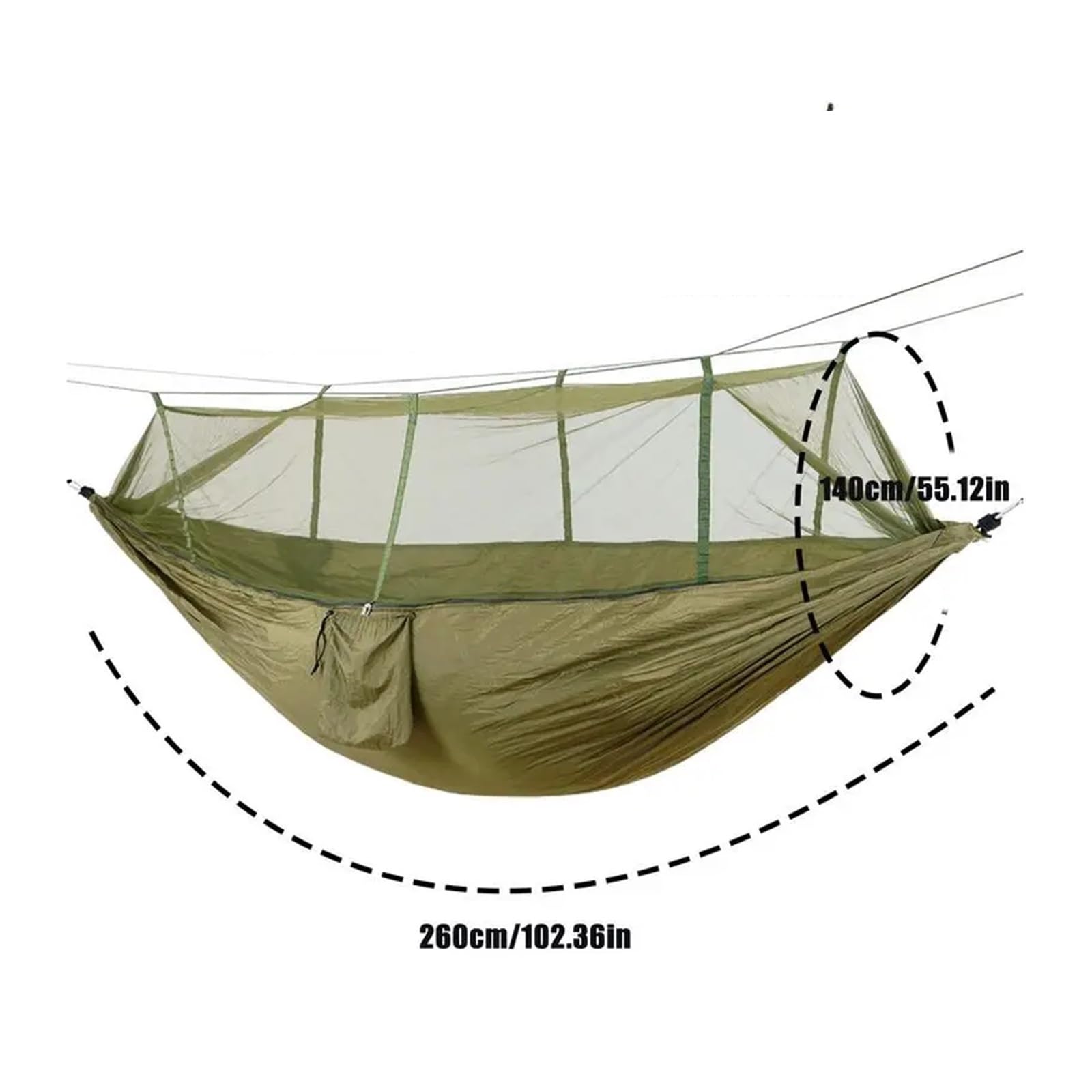 Hamac, Tente Hamac 2 Places avec Conception en Maille pour Le Camping/Jardin