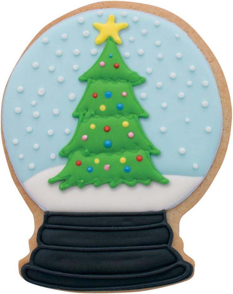 Winter Snow Globe Cookie Cutter, 4" Made in USA by Ann Clark