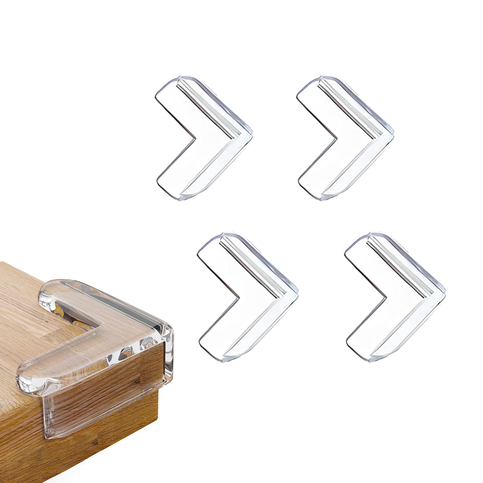 Amazon.co.jp: コーナークッション コーナー ガード 透明 角 保護