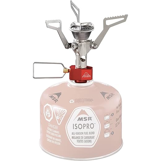 Ultralight Folding Canister Backpacking Stove