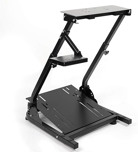 Best brose Adjustable Racing Steering wheel Stand Shifter Mount Fit for Logitech G25, G27, G29, G920 Racing Simulator Cockpit Video Game