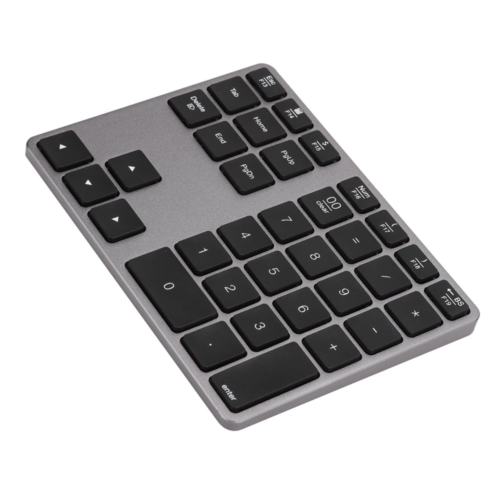 Tastierino numerico, tastiera, tastiera ricaricabile, mini tastiera 5.0 per notebook, per laptop desktop, per(grigio ferro)