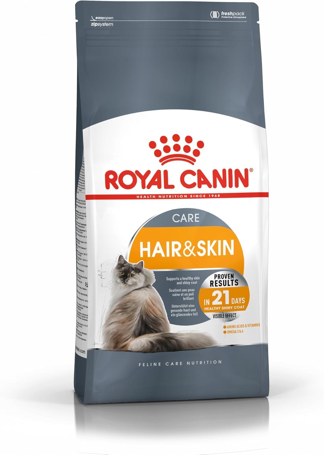 4 x 4kg (Full Box) Royal Canin Hair & Skin Complete Adult Cat Food