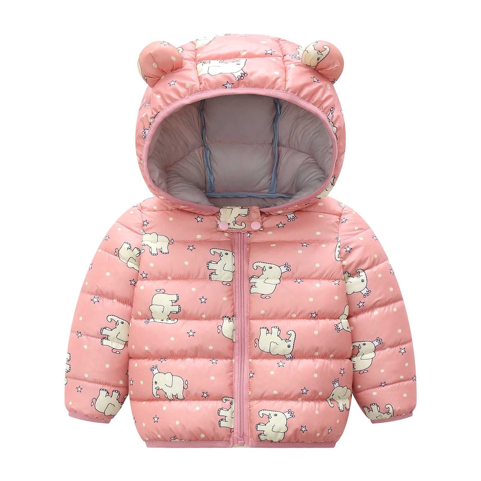 UK Stock Fashion Kids Coat Boys Girls Thick Coat Padded Winter Jacket Clothes Down Jacket