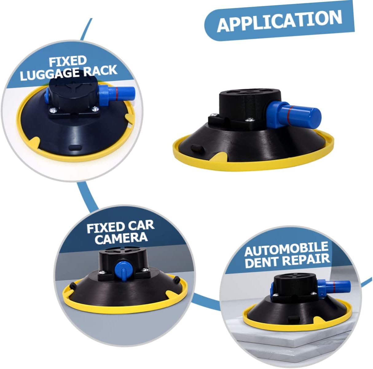 Auto Dent Puller Tool Vacuum Cup for Capacity Nitrile for Dent Removal and Mobile Photography