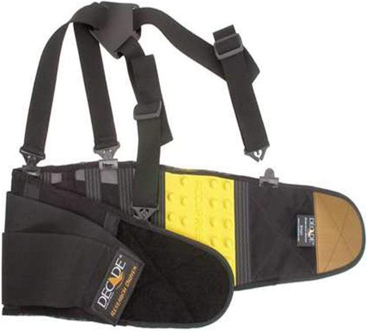 Decade 48030 Accupressure Back Support Black XS