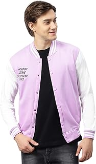 Men's Cotton Blend Standard Length Bomber Jacket