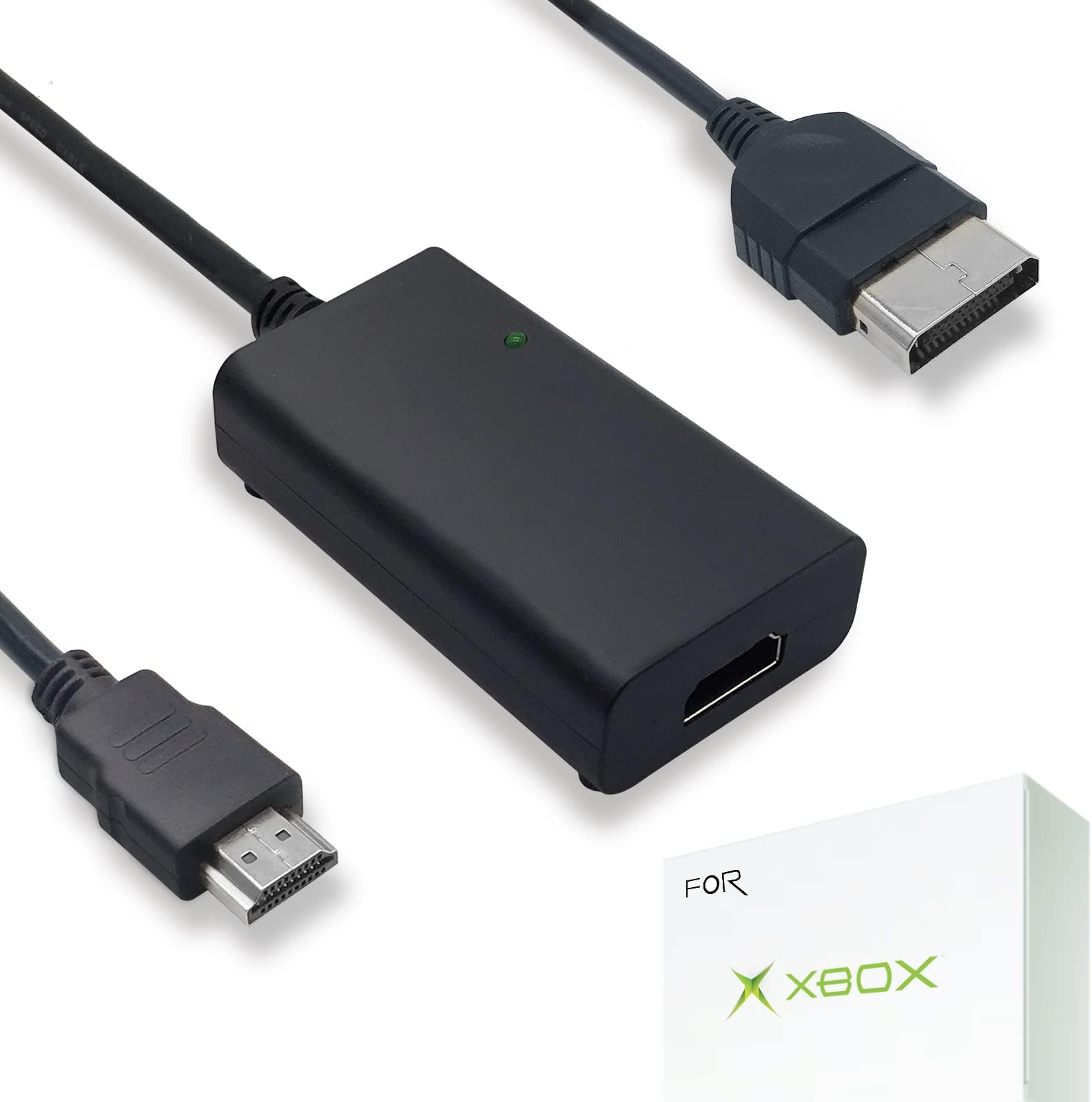 LevelHike HDMI Cable for Original Xbox Console Original Xbox to HDMI Adapter with Component Signal (100% Improved Video Quality to HD Converter)
