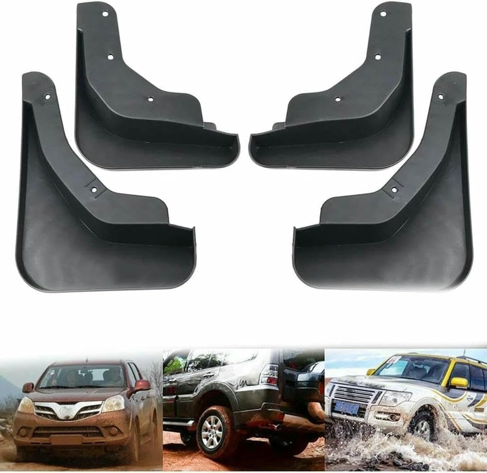 4 Pcs Splash Guards Wheel Mudflaps for Rogue X-Trail XTRAIL T33 2021 2022 Car Front Rear Rubber Splash Guards