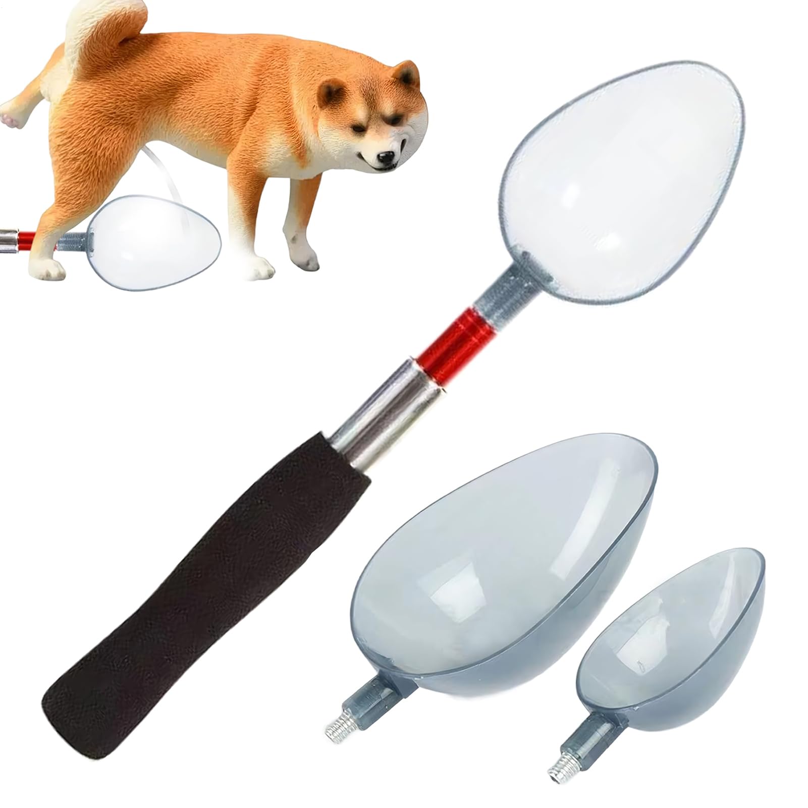Dog Urine Sample Catcher | Telescopic Puppy Pee Pickup,Long-Lasting Handled Telescopic Urine and Pee Collector for Pregnancy Dogs