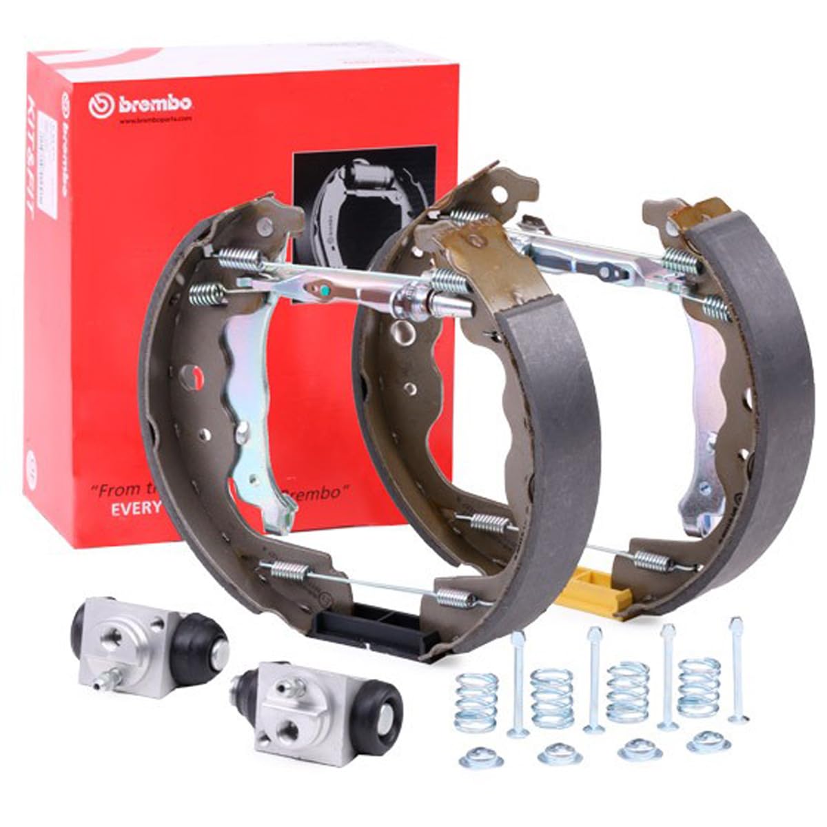 Fits BREMBO K 68 077 SET OF HAM JAWS. + REAR CYLINDERS BOSBOS, DACIA/ ⭐UK Stock⭐