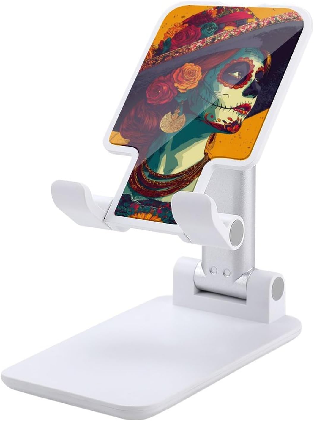 Day of The Dead Cell Phone Stand for Desk Phone Holder Mount