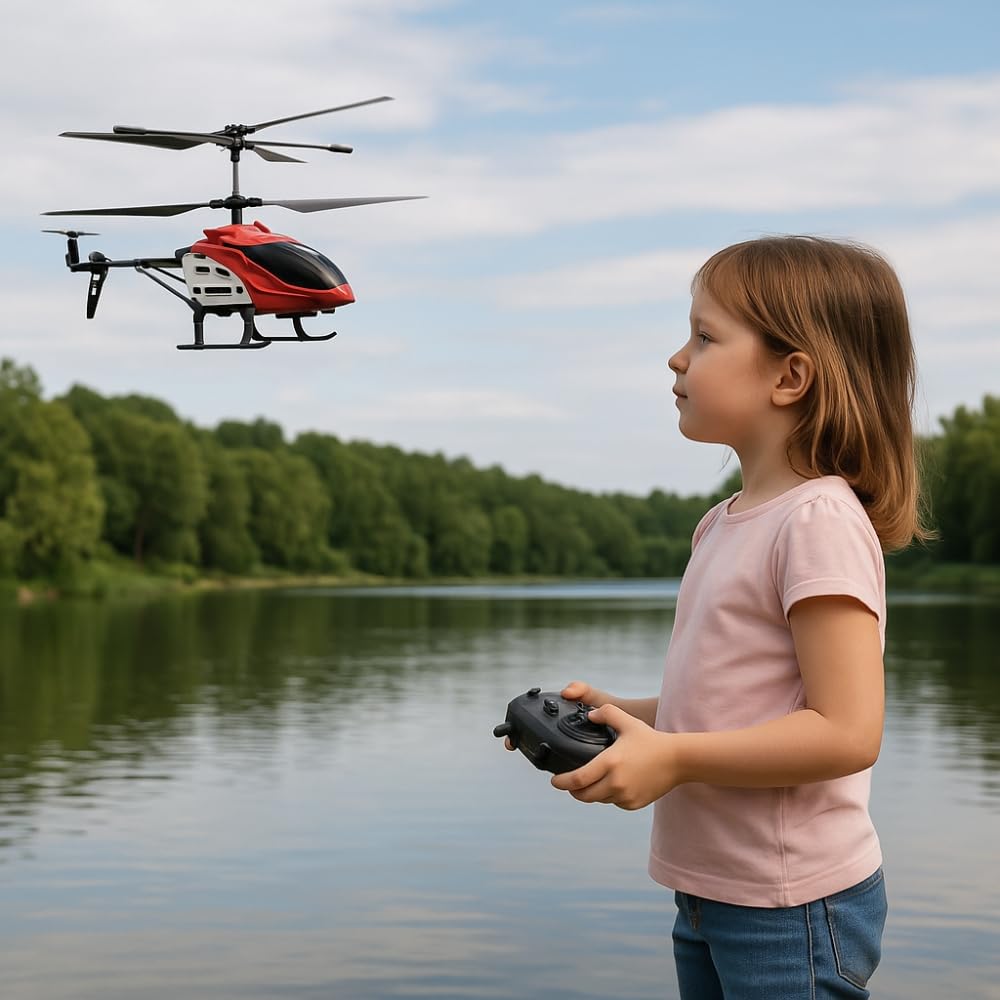 Elicottero Drone con Fotocamera 2MP Integrata WIFI, Volo Stabile e Telecomando 1-Clic, LED Frontale, Supporto Smartphone, Figure Aeree