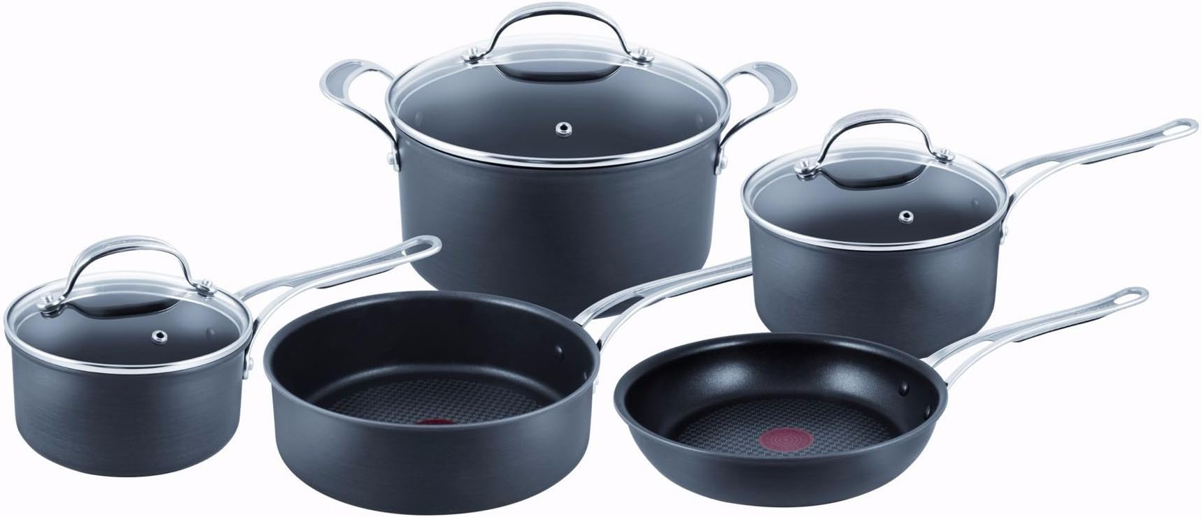 Tefal Jamie Oliver Professional Series Hard Anodised 5 Piece Set