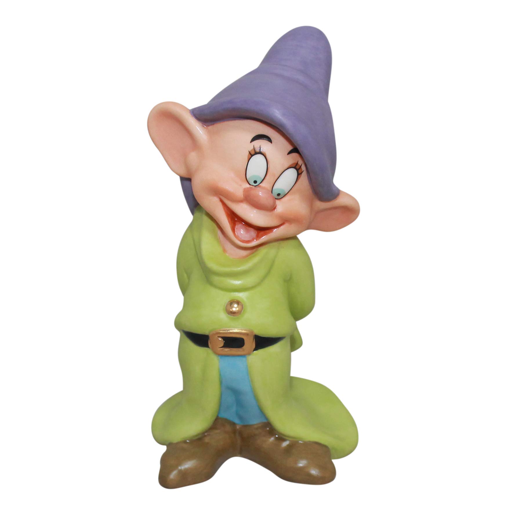 Figurine Dopey en porcelaine Disney Classics Gleeful Grin pour collectionneur averti