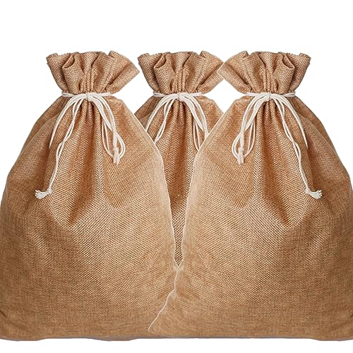 DAHI bolsas de arpillera para calendario de adviento - regalos para boda, compromiso, calendario de...
