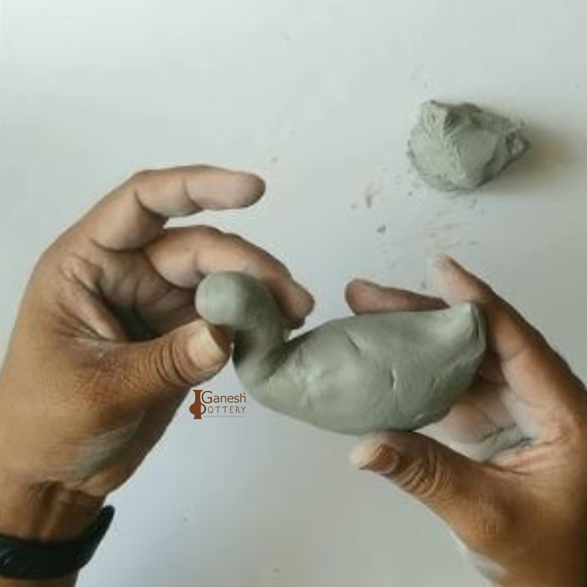 Shadu Mati Clay Dough - Ganesha Idol Making -8 Shadu Mati Clay Dough - Ganesha Idol Making -8