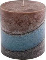 Vista 1 de Wicks N More Vela perfumada de pilar de Seaglass (3x3)