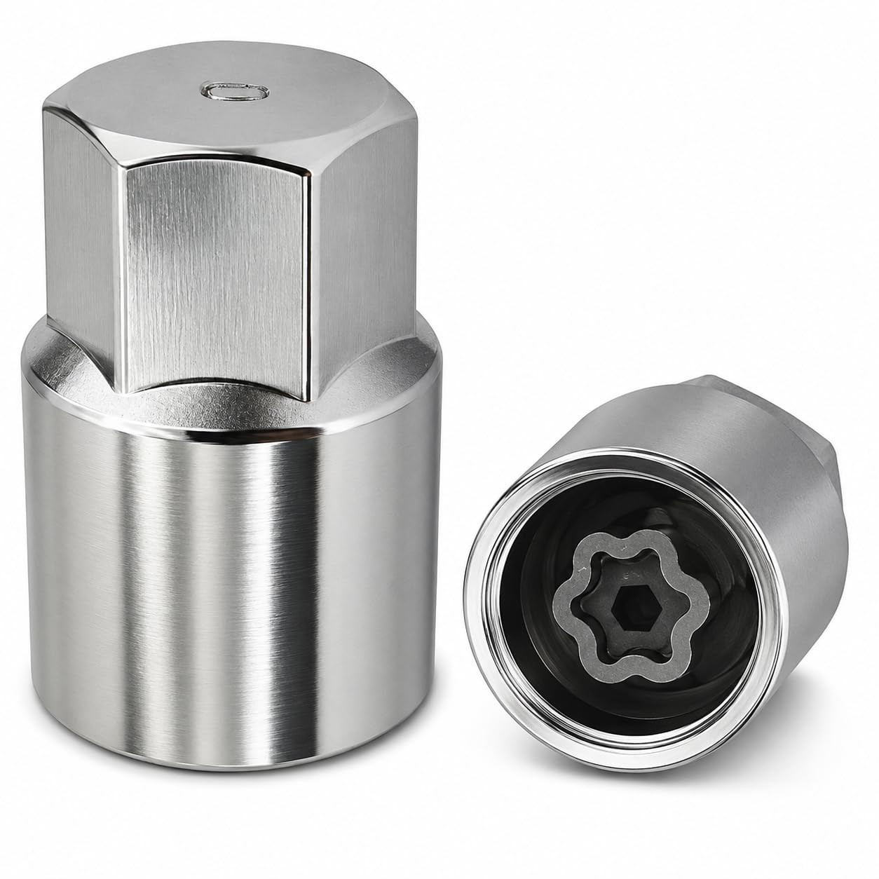 D Wheel Locking Lug Nut Removal Tool Key Steel Drive Socket Remover