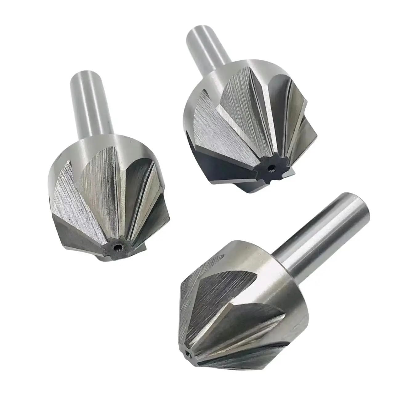 1 szt. Wiertło stożkowe 6-50 mm HSS 6/8 Flet 90 stopni Wiertło stożkowe do fazowania Wiertło do metalu Wiertło do fazowania drewna, stali, aluminium, metalu, plastiku(45mm(90 degrees))