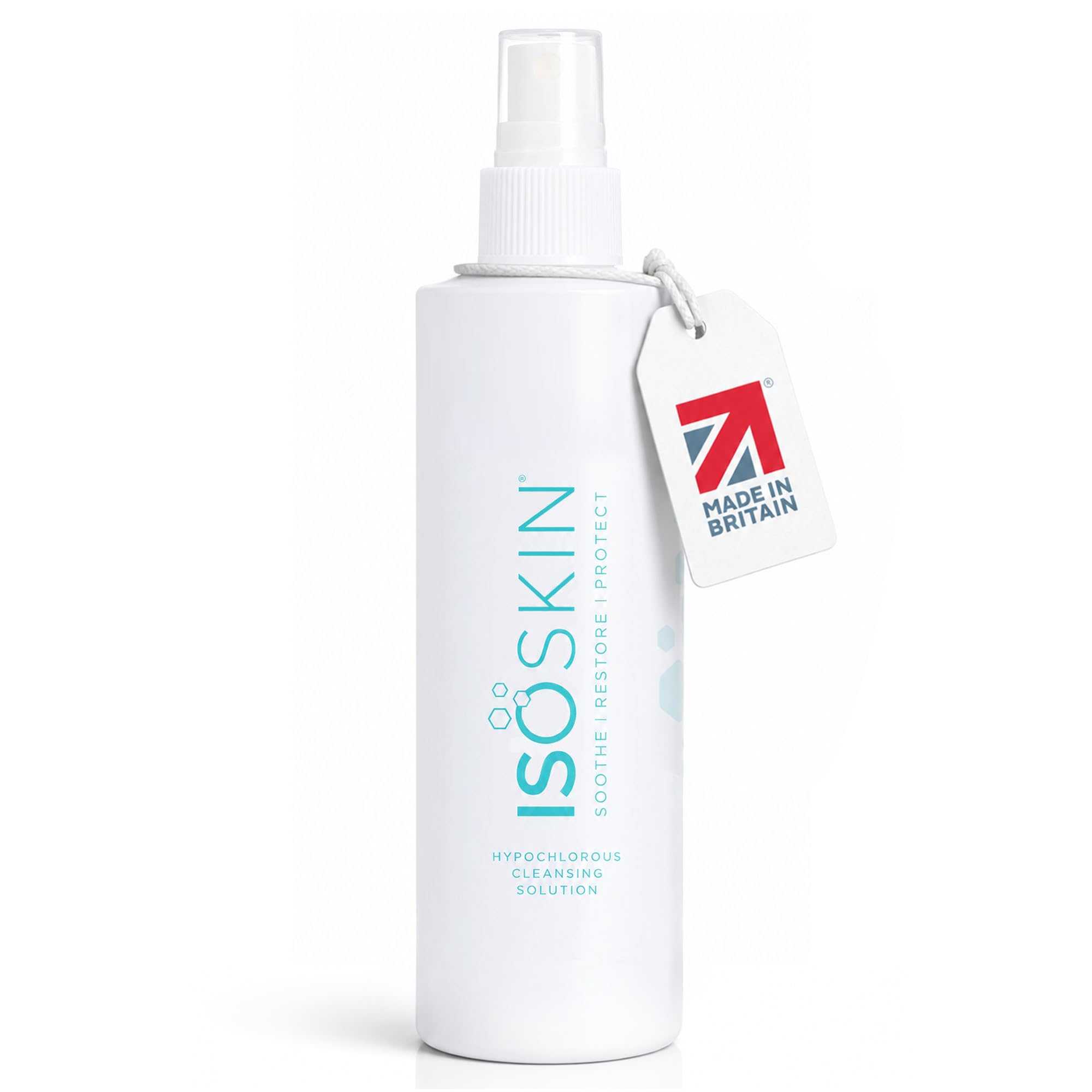 ISOCLEAN Hypochlorous Acid Spray 525ml - for Face and Body, Cleans and Hydrates Skin, Helps Reduce Redness, Gentle Yet Effective, Soothes Irritated Skin
