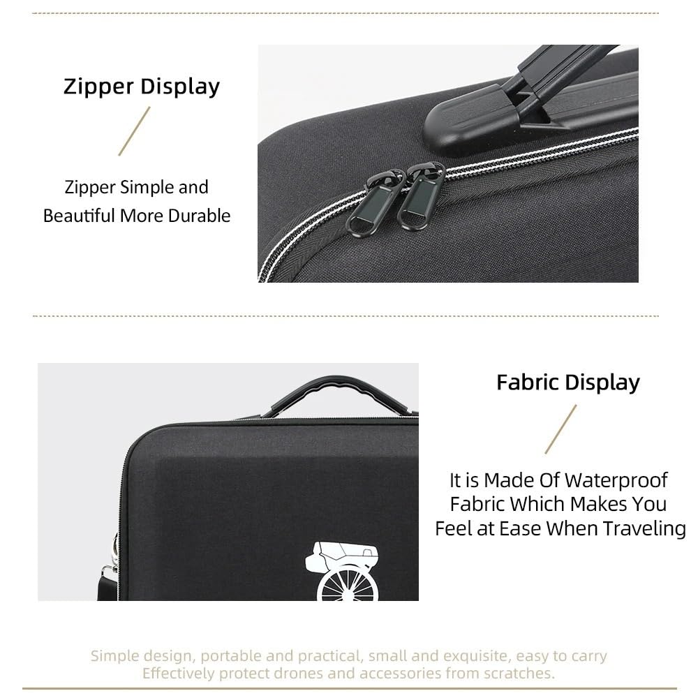 Compatibile con DJI Flip/RC 2 Borsa da trasporto a tracolla con protezione rigida