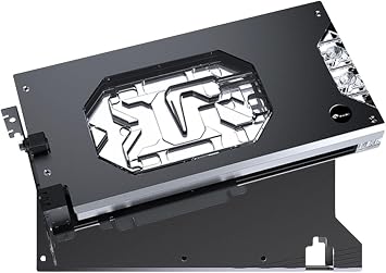Bykski Armored End Port GPU Waterblock with Backplate for Colorful iGame GeForce RTX 5080 Vulcan OC 16GB N-IG5080VXOC-X