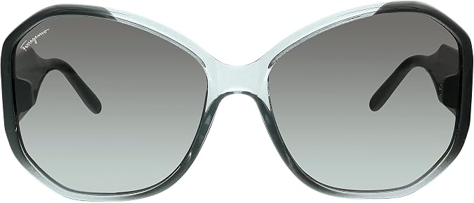 Salvatore Ferragamo Geometric Sunglasses SF942S 007 Gray Gradient 61mm 942