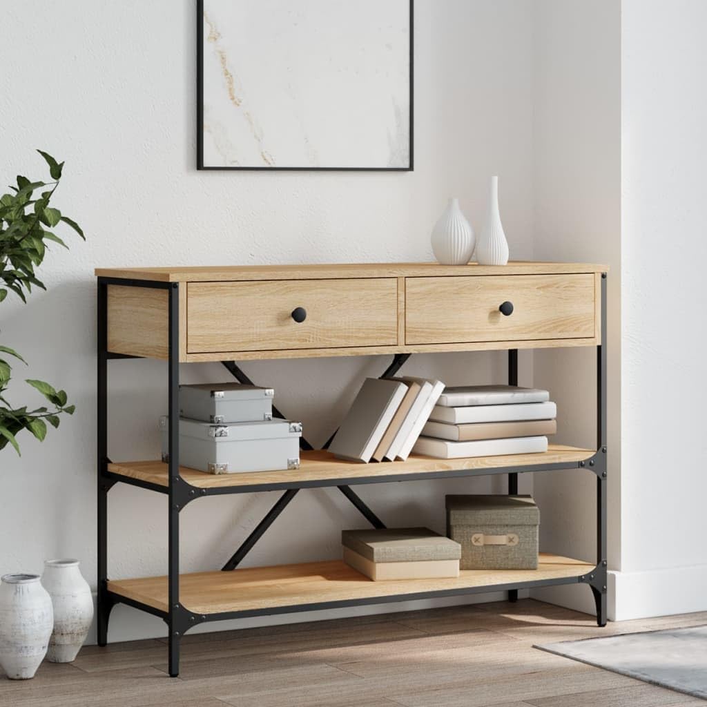 Table console vidaXL dans un salon