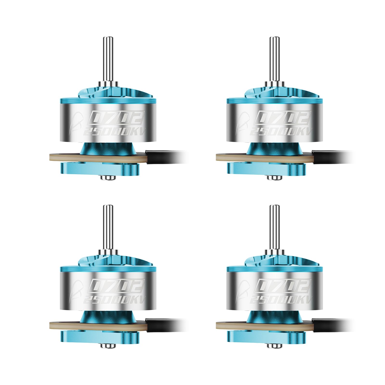 BETAFPV 4pcs 0702 25000KV Brushless Motor for 65mm 1S Freestyle FPV Drone | FPV Brushless Motor, Compatible for Matrix G4 5IN1 II Flight Controller, Air65 II FPV Drone