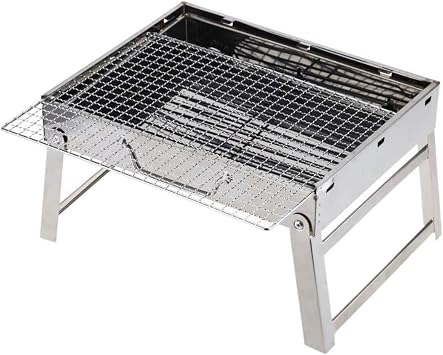 Portatif Katlanabilir Mangal - Madfox Roadtrip BBQ - Silver - 547306