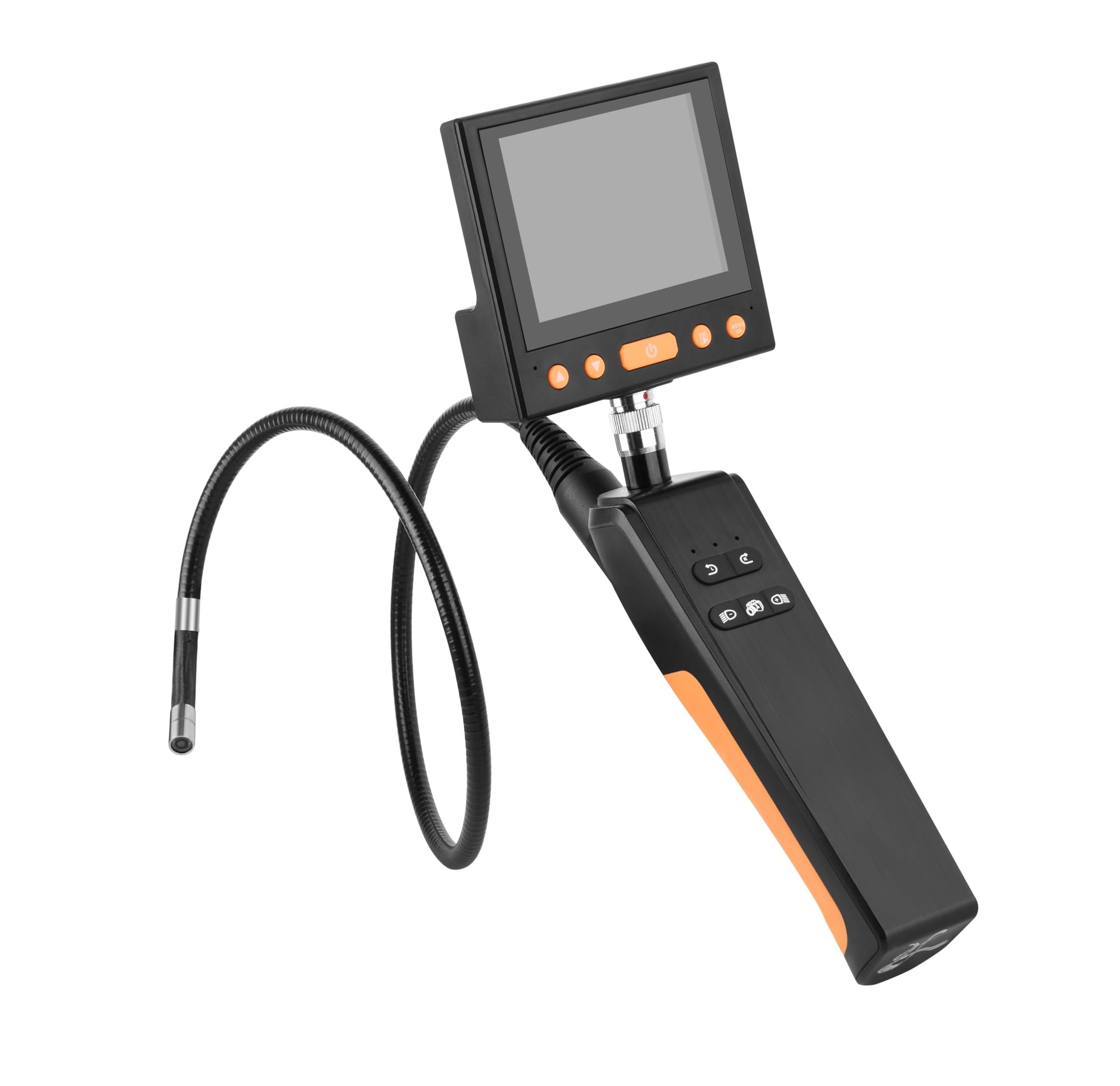 Sewer Camera, 360 Degree Rotary Endoscope 8MM Rotation Sewer Endoscopic Piping Steering Inspection Camera Articulate Video Borescope for Cars(720p 8.5mm Android)