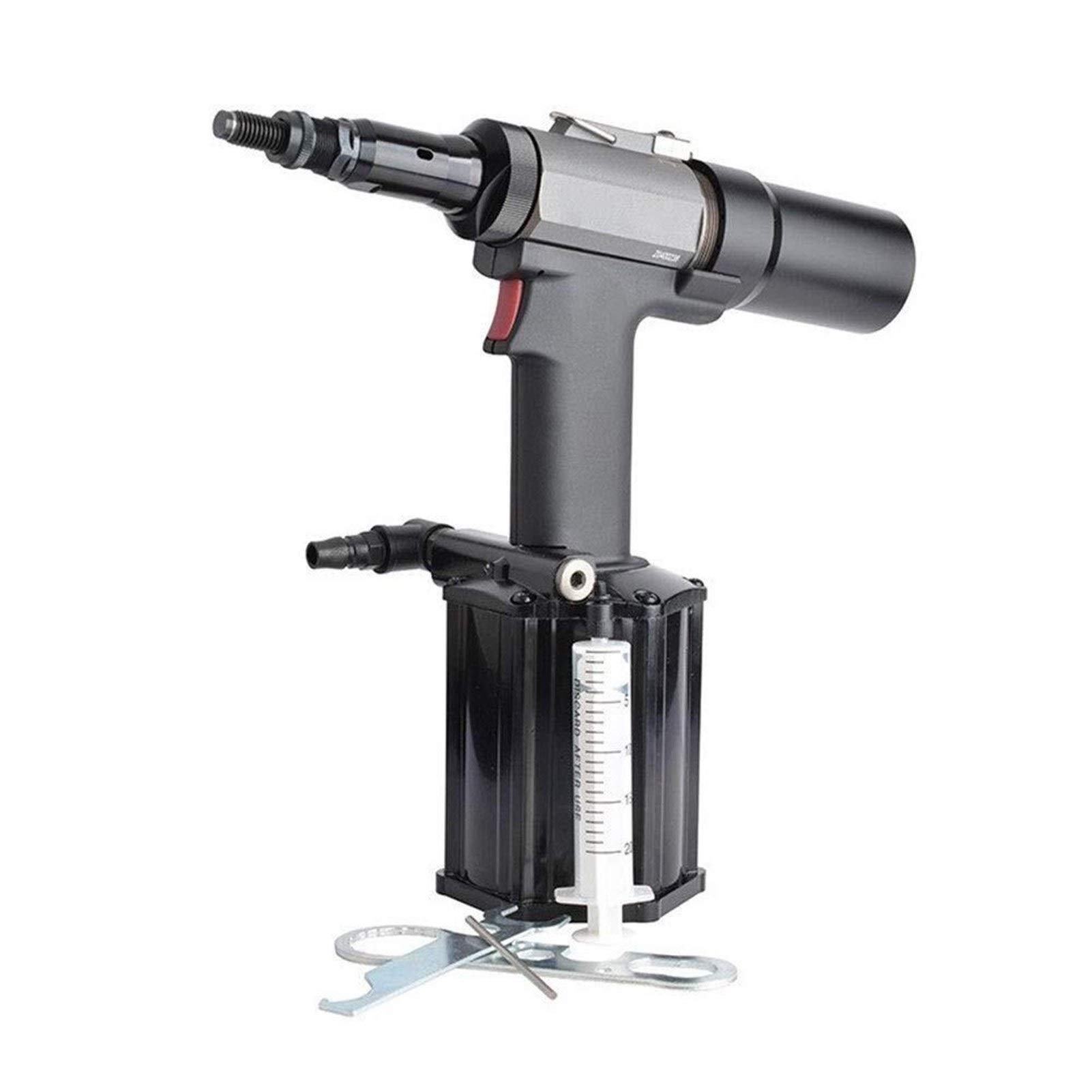 Portable Practica Pneumatic Fully Automatic Pneumatic Rivet Nut Tool, M3-M12 Pneumatic Pull Tong Hand Tools Industrial