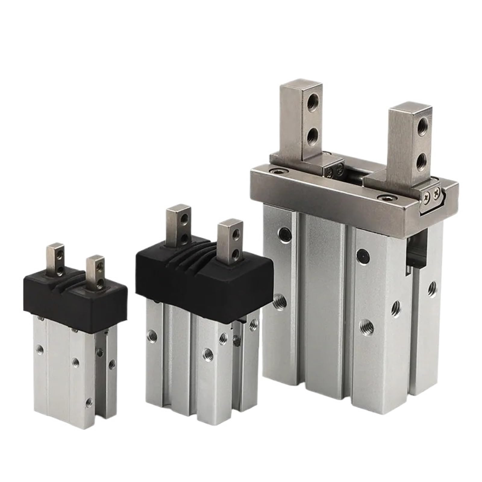 Pinza neumática MHZ2-10D de doble efecto en aluminio resistente 3