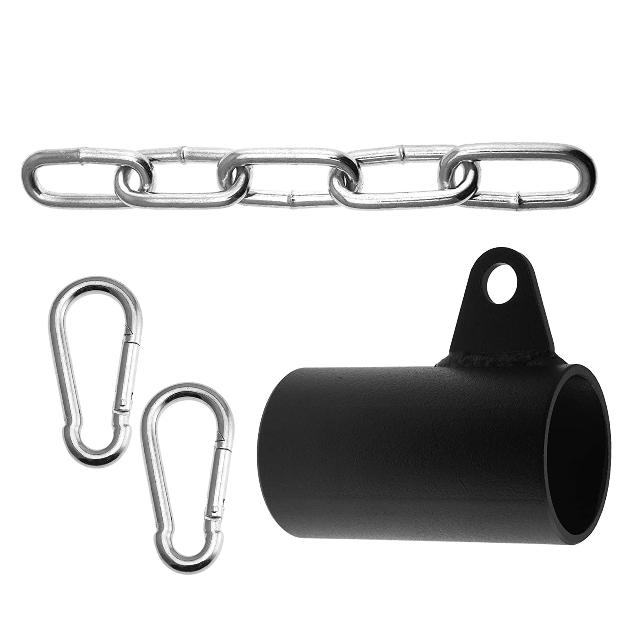 T Bar Row Handle for Barbell T-Bar Row Platform with Chain - Eyelet Attachment Fits 2" Olympic Rods Full 360° Swivel Ideal for Bent Over Exercises Targets Back Shoulder and Core Muscles (B09YJ39BMW) Amazon Price History, Amazon Price Tracker