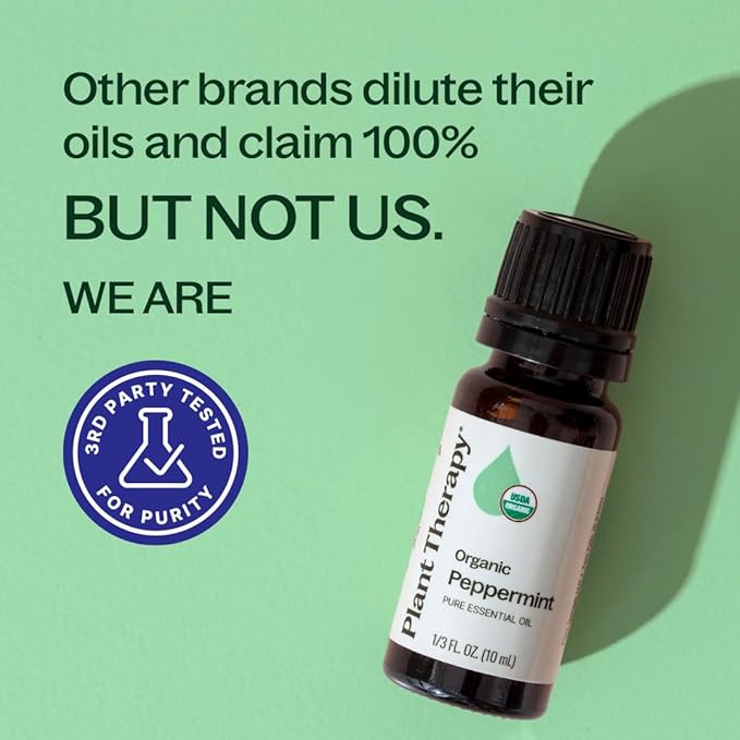 Aceite Esencial de Menta Orgánico Plant Therapy 30 mL Puro miniatura 5