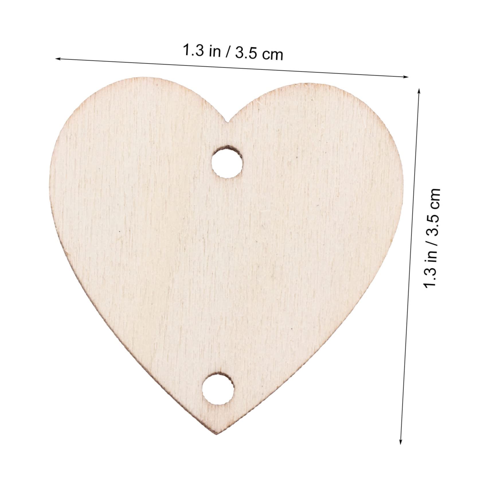 HOMSFOU 1Set Wooden Cutouts DIY Hanging Decor for Art Crafts Natural Wood Chips with Hooks for Home Decor Festivals and