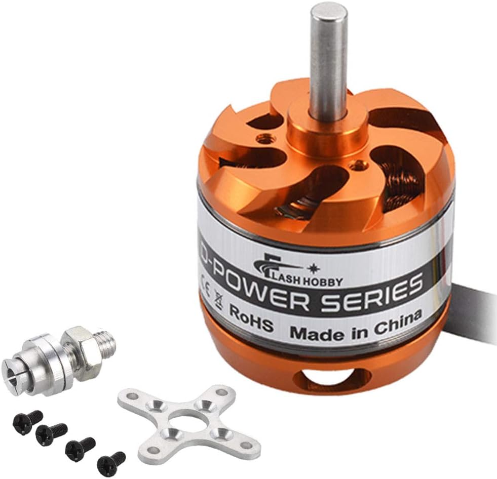 D3536 Brushless Outrunner Motor 1450KV RC Electric Motor Fixed Wing Motor for Aircraft UAV Mini Multicopter RC Plane Helicopter Robotic Arm