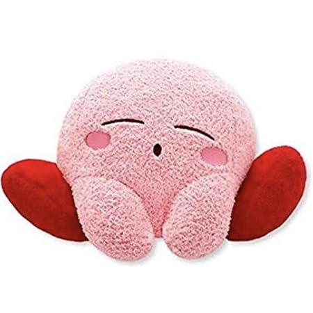 Amazon 星のカービィ ふわふわもっとbigぬいぐるみ スリープ ぬいぐるみ おもちゃ