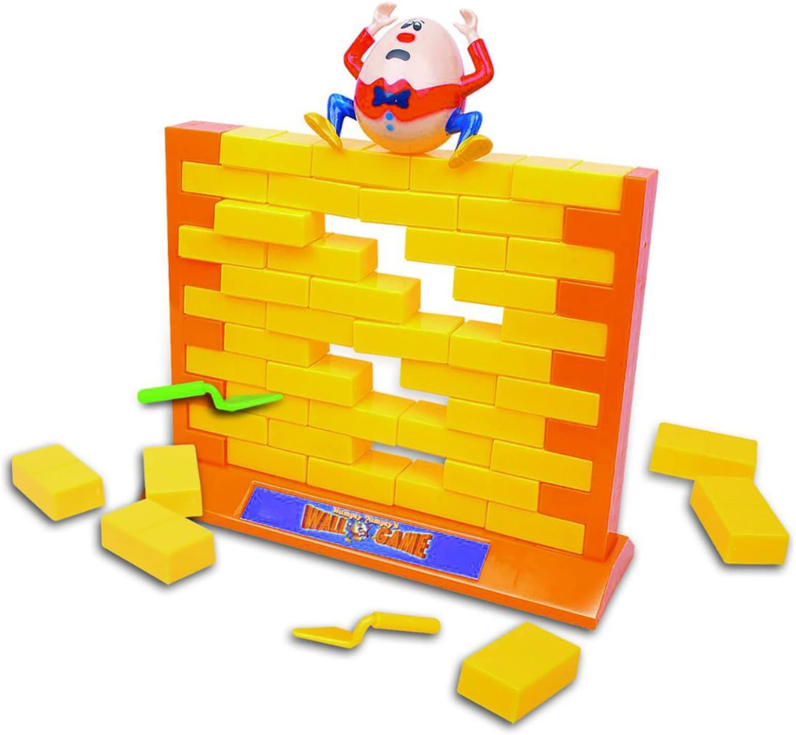 MEBEGIN Brick Wall Board Game, Family Fun Game Parent Child Interaction Break Wall Camping Toy, Knock The Bricks Family Game Toys Gifts for Kids Adults