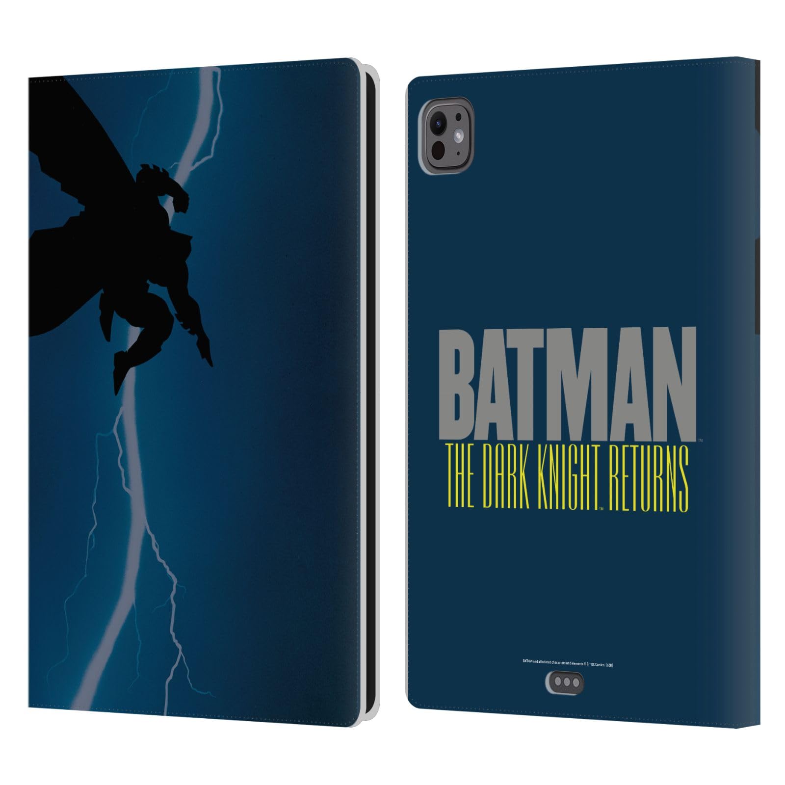 Étui portefeuille en cuir Batman pour iPad Pro 11 M4 M5 - 7