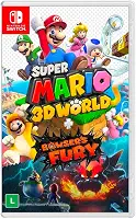 Nintendo, Jogo, Super Mario 3D World + Bowser's Fury, Nintendo Switch, Multijogador Disponível