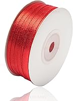 Vista 57 de Cinta de satén dorada de 3/4 pulgadas x 25 yardas, cinta de tela de color sólido para envolver regalos, manualidades, fabricación de lazos