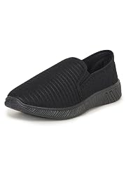 ATHCO Women's Bella Black Walking Shoes_07 UK (ATHDIP-35)
