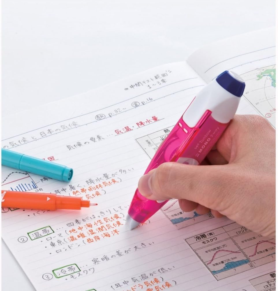 Tombow MONO 2-Way Correction Tape, Blue, 1-Pack : Everything Else