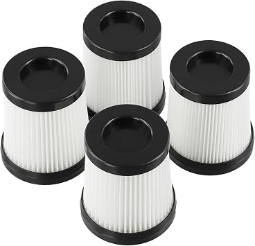Reusable Filters for Kalado KCV01 Cordless Vacuum 5 Layer Design for Maximum Dust Absorption 4 PACK